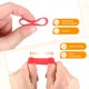 thumbnail image 2 of Uxcell 10-Pack Anillos de Silicona para Raquetas de Tenis, Anillo de Goma Antideslizante para Raquetas de Pickleball/Bádminton [Rojo], 2 of 6