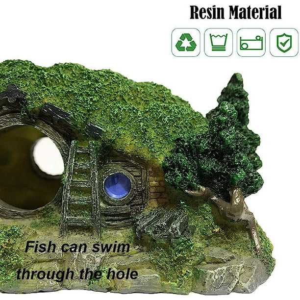 Hobbit aquarium decorations clearance