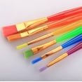 thumbnail image 4 of Juego de pinceles HUOGUO, 26 piezas, para niños que pintan temprano, 4 of 5