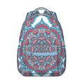 thumbnail image 1 of Sacred Symbolic Mandala Students Backpack Fashion Backpack with Vintage Traditional Mandala and Abstract Ornamental Pattern, Comfortable and Durable for School, 1 of 6