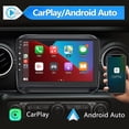 thumbnail image 5 of Awesafe 32G Android 12 Car Radio Stereo for Jeep Wrangler JL Gladiator 2018-2021 with Wireless  CarPlay Android Auto GPS AM/FM Bluetooth, 5 of 8
