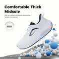 thumbnail image 5 of Artlea Wide Toe Box Women's Walking Shoes with Arch Support Orthotic Plantar Fasciitis Tennis Sneakers for Long Standing, US Size 6-11, 5 of 7