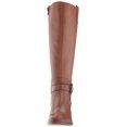 thumbnail image 2 of Naturalizer Womens Dev Leather Almond Toe Knee High Fashion Boots, 2 of 5