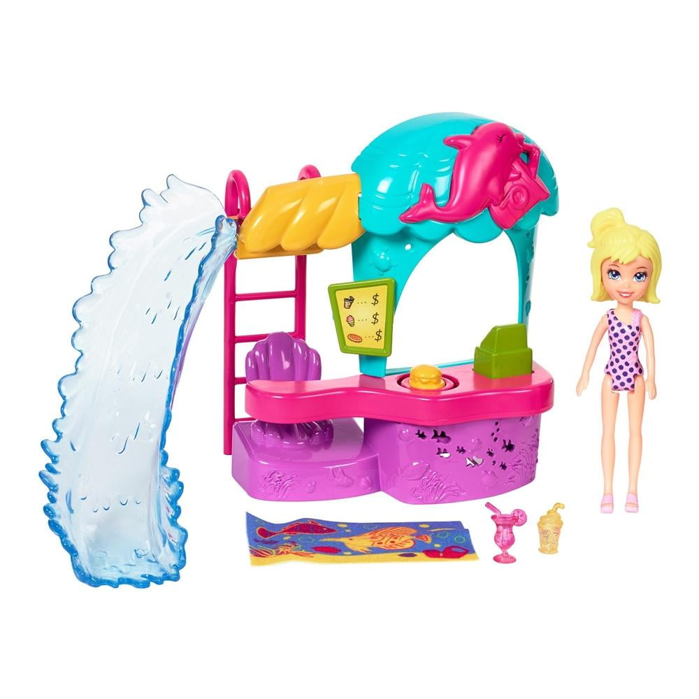 Playset Polly Pocket Mattel Parque Acuático Walmart en línea