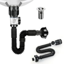 Lssam Clearance! Shark Bites Plumbing Fittings Pex Fittings Drain Pipe Kit Bathroom Drain Kit With Flexible Expandable P Trap Flexible Drain For Bathroom And Kitchen For 1 1/4'' & 1 1/2'' Drain Hole