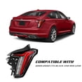 thumbnail image 7 of For Cadillac CT5 2020+ LED DRL Black Red Lens Passenger Side Tail Light Dynamic, 7 of 7