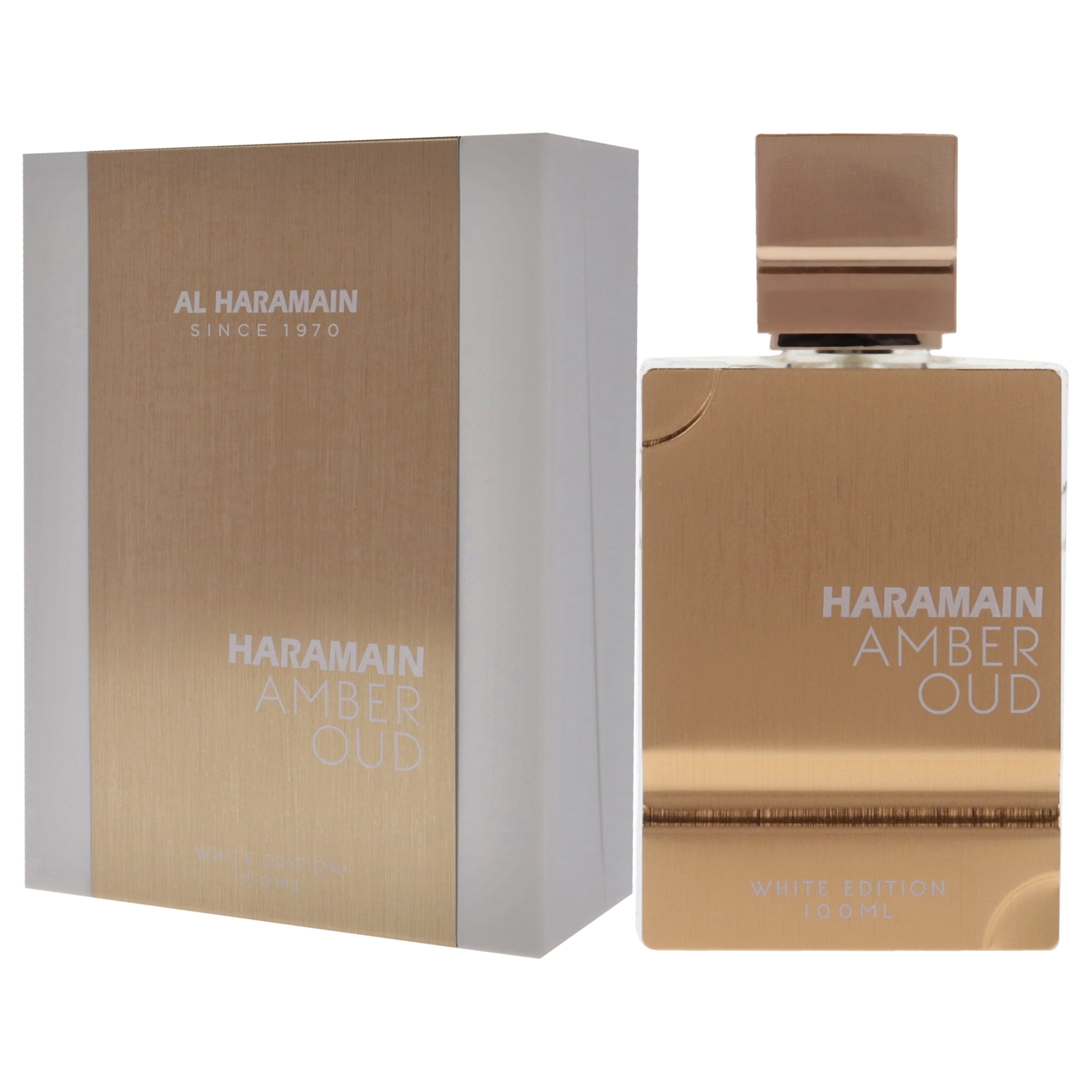 Al Haramain Amber Oud, White Edition, Perfume for Women and Men, 3.4 oz