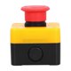 thumbnail image 2 of Emergency Stop Button 10A Waterproof 1NO 1NC Red Mushroom Elevator Emergency Push Button Switch, 2 of 4