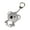 Gray, variant on Naierhg Koala LED Sound Keyring Car Key Chain Handbag Hanging Decor Gift Toy