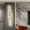 thumbnail image 3 of Aplique De Pared LED, Aplique de Pared Moderno Regulable 3000K-6000K CON Temperatura de 3 Colores, Lámpara de Tocador de Baño Interior Sobre Espejo para Dormitorio, Sala de Estar, 3 of 7