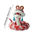 thumbnail image 3 of AuroraX Giant Snake Stuffed Animals Soft Cute Plushie for Anxiety 40 Inch Plush Pillows Toys for Girls,Boys,Adults Birthday Gifts,Red, 3 of 9