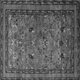 thumbnail image 1 of Ahgly Company Indoor Square Oriental Gray Traditional Area Rugs, 6' Square, 1 of 4