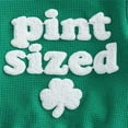 thumbnail image 7 of TTUHYWXI 2Pcs Newborn Baby Boy St Patricks Day Outfit Waffle Knit Sweatshirt T-Shirt Top Pants Set Toddler Fall Winter Clothes (Green, 12-18 Months), 7 of 7