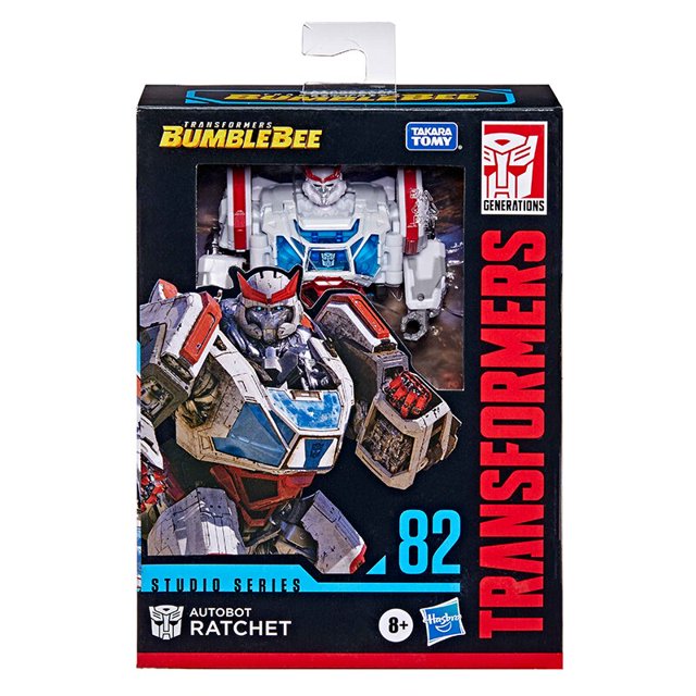 Hasbro Transformers Bumblebee Movie Studio Series SS82 Ratchet 14Cm Clase Deluxe Figura de acción original Juguete para niños Colección de regalos