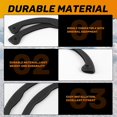 thumbnail image 4 of Protection Snowboard Fit for All Size Mono-Board Skiing Board Protective Case Snowboard Tips,2Pcs, 4 of 7
