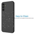 thumbnail image 5 of Cell Phone Cases for 6.6" Galaxy A14 5G, Liquid Silicone Gel Rubber Shockproof Case Ultra Thin fit Galaxy A14 5G Case Slim Matte Surface Cover for Samsung Galaxy A14 5G 2022 -Black, 5 of 8