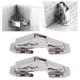 thumbnail image 1 of Bisagra de Muebles, Bisagra del Gabinete de Níquel en Forma de Puente Duradero 4Set 10.5x4.5x2.5 cm para Armario de Armario para Muebles de Vestuario, 1 of 7