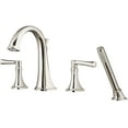 thumbnail image 6 of American Standard T722.901 Estate Deck Mounted Roman Tub Filler - Black, 6 of 7