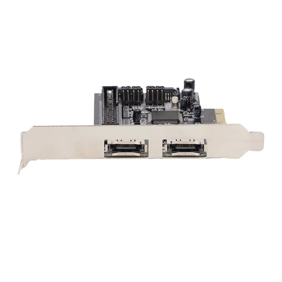 Serial ATA PCI Express Controller Card, Plug and Play PCIe To Serial ATA ESATA IDE Controller Adapter Card for Desktop Computer