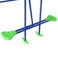 thumbnail image 3 of Outdoor Childrens Folding Swing Set with 2 Baby Swing & Seesaw, Best Birthday Gift, 3 of 5