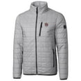 thumbnail image 2 of Cutter & Buck Gray LSU Tigers Primary Team Logo Rainier PrimaLoft Eco Insulated Full-Zip Puffer Jacket, 2 of 3