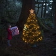 thumbnail image 5 of 10Inch Christmas Tree Topper Star, GoXteam Silver Christmas Ornaments Treetop, LED Light Up Tree Toppers Christmas Tree Decoration, Glittered Metal Christmas Star for Christma Tree Ornament Decor, 5 of 7