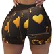 thumbnail image 2 of Fotbe Casino Playing Cards Shorts Sin Costuras – Shorts Deportivos de Cintura Alta para Mujer, Elásticos para Gimnasio, Yoga, Running o Ciclismo-X-Large, 2 of 8