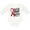 AA-White, variant on Never Stop Fighting Stroke Awareness Red Ribbon Boys or Girls Long Sleeve Baby Bodysuit