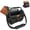 Brown, variant on TooLux 16 Inch Heavy-Duty Tool Tote with 31 Versatile Storage Slots, Leather Cover and Shoulder Strap, Plus Extra Tool Pouch.