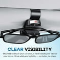 thumbnail image 4 of JMKQLZ Car Sun Visor Sunglasses Holder with 360-Degree Rotation, One-Hand Operation Clip for Secure Eyewear Storage, Multi-Functional Organizer for Vehicle Interior, 4 of 6