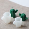 thumbnail image 2 of Molde para hacer velas de cactus, molde de silicona para velas de fundición epoxi, molde de resina de regalo hecho a mano para velas, jabón, Chocolate oso de fresa Hogar, 2 of 5
