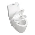 thumbnail image 6 of One Piece Toilet with Dual Flush 1.1/1.6 GPF, Elongated Comfort Height ADA Compliant Toilet, Floor Mounted Bathroom Toilet with Soft Closing Seat Included, 6 of 9
