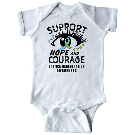 

Inktastic Lattice Degeneraton Support Hope and Courage Gift Baby Boy or Baby Girl Bodysuit