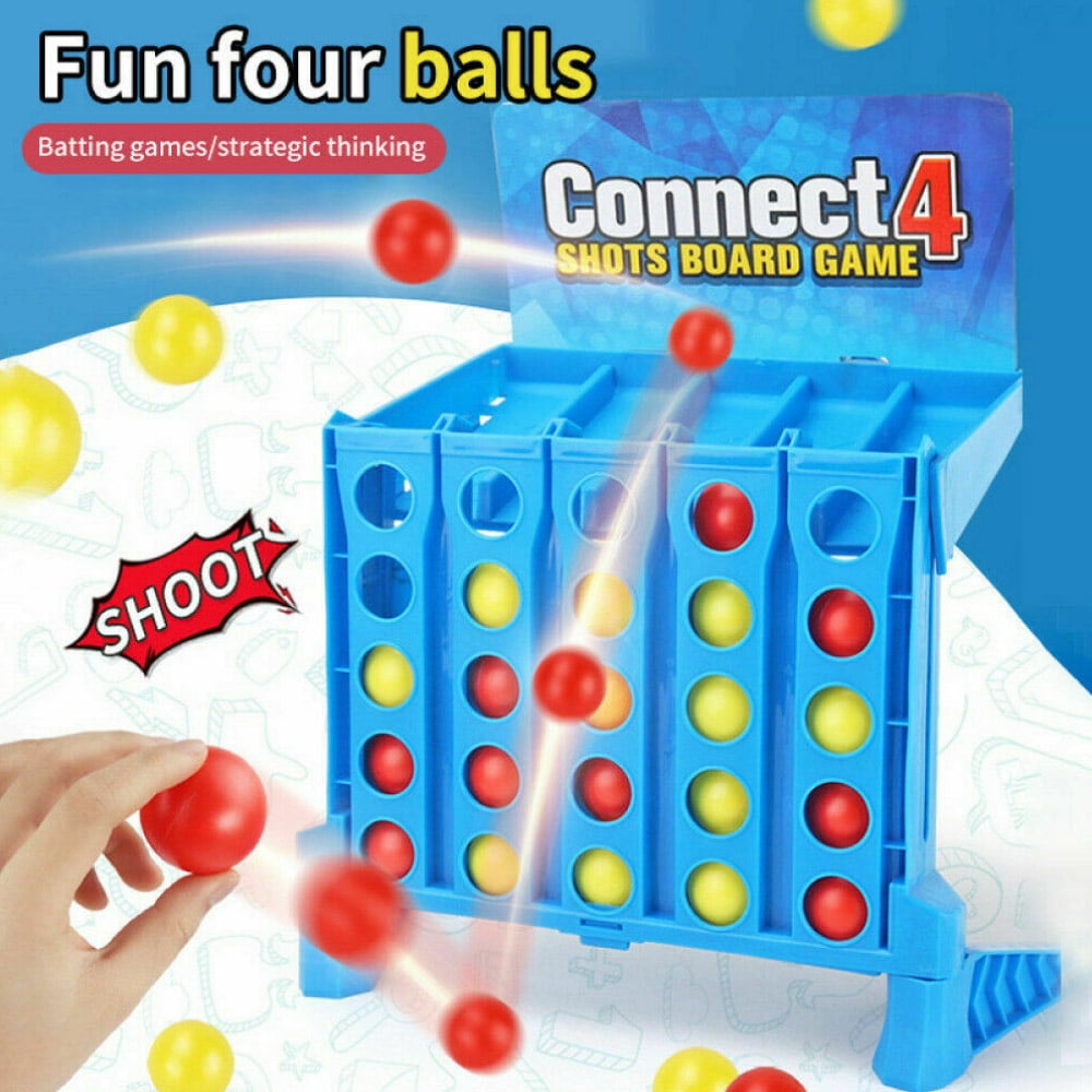 Connect 4 Shots Game Toys Gift Bounce Em In 4 The Win Party Kids Gift NEW 