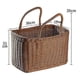 thumbnail image 2 of Weaving Basket Market Basket Woven Shopping Basket Straw Grocery Basket, 2 of 4