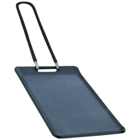 OFFIGAM Iron Grill Pan for Outdoor Cooking and Picnic, Cast Iron Skillet for Grilling, Camping, Holidays, 1 Piece