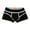 Black, variant on Mens Casual Fashion Cotton Underwear Boxers Large Size Waist Four Angle Mens Flat Feet