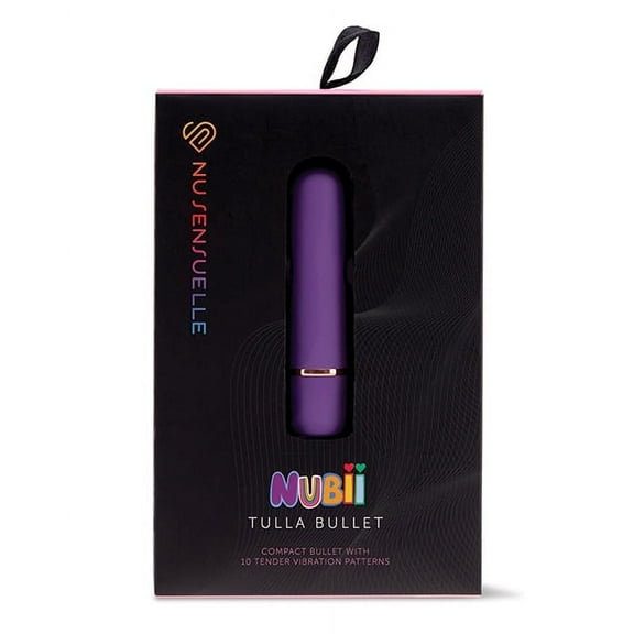 Nu Sensuelle Nubii Tulla Rounded Tip 10 Speed Bullet - Purple