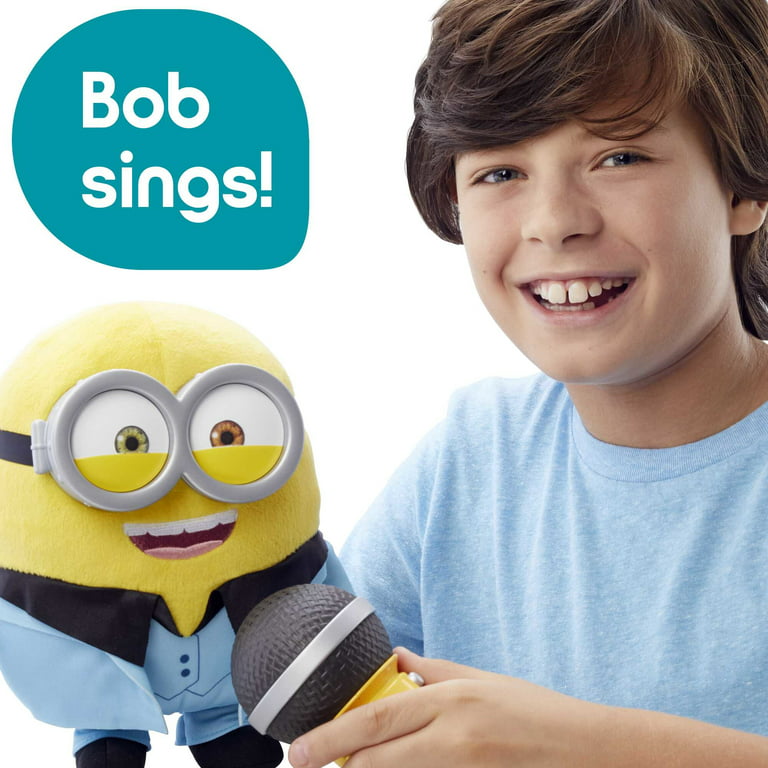 Minions Bob Interactive Singing Toy, Duet Buddy 8-in Character