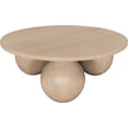 thumbnail image 3 of Meridian Furniture Fitch Natural Oak Veneer Coffee Table, 3 of 6