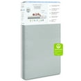 thumbnail image 3 of Delta Children SmartBreathe Machine Washable Crib and Toddler Mattress - Breathable Cloud Core, Machine Washable Cover, GREENGUARD Gold, Waterproof, Sustainably Sourced Fiber Core, Artic Blue/White, 3 of 7