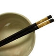 thumbnail image 3 of THY COLLECTIBLES 10 Pairs Fiberglass Non-Slip Reusable Chopsticks Dishwasher Safe, Perfect for Chinese, Korean & Japanese Meals - 9.5 inch Black and Gold, 3 of 4