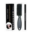 thumbnail image 4 of 2 Relleno de barba impermeable shamjiam lápiz Afilar y definir barba Negro Pluma de barba de hombres, 4 of 6