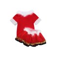 thumbnail image 2 of Kmbangi Christmas Fluffy Short Sleeve Round Neck Pullover + Tulle Skirt, 2 of 9