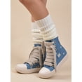 thumbnail image 4 of Women Lace Up Zip Side High Top Skate Shoes, Sporty Outdoor Sneakers, 4 of 4