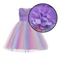 thumbnail image 6 of LOVEBAY Dresses For Baby Girls Summer Party Flower Girls Dresses Cute Priness Birthday Dress Holiday Dress, 6 of 8
