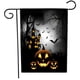 thumbnail image 5 of Wosthever Bandera de jardín de Halloween, bandera decorativa de patio con cara de fantasma de calabaza de doble cara, hogar Type1 NO1, 5 of 6