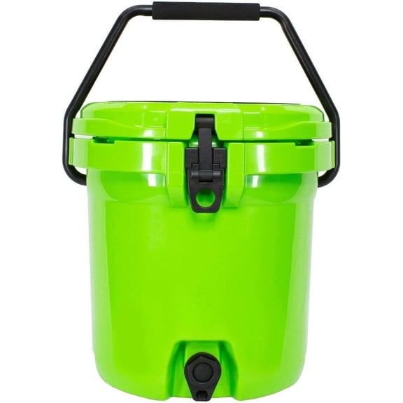 5 Gallon Original Green Heavy Duty Drink Dispenser Cooler with Spigot