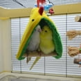 thumbnail image 3 of Hazel Tech Bird Hammock, Warm Parrot Hanging Bed Swing Toys Bird Nest House Toy for Parakeet Cockatiel Conure Lovebird Finch Parrots Cage Perch, 3 of 5