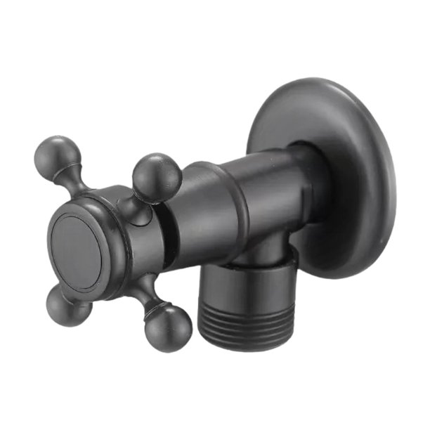 Accesorios de llenado de válvula de cierre angular para baño, fácil instalación, control de agua Estilo C